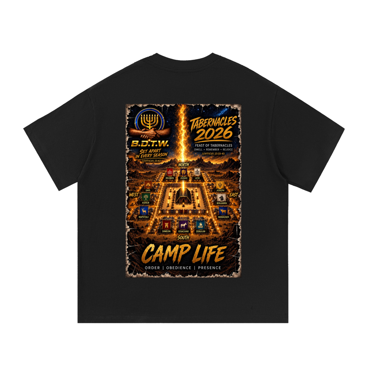"BDTW Tabernacles" Essential Cotton T-Shirt