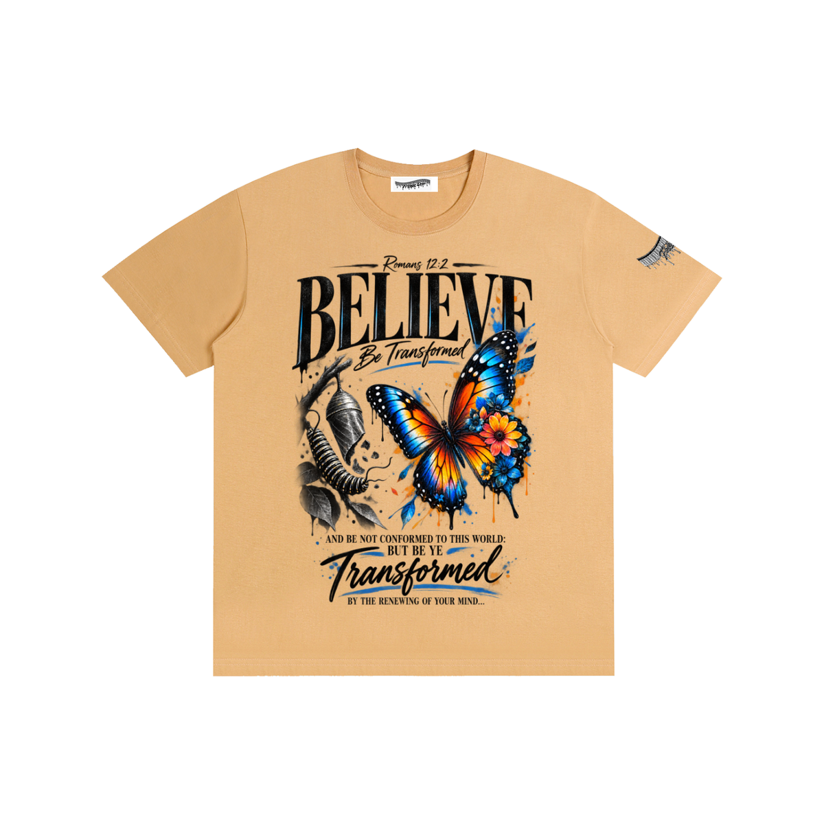 "Believe & Be Transformed" Pure Cotton Unisex T-Shirt