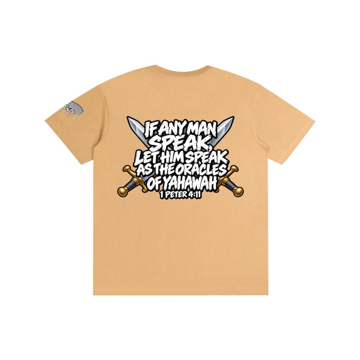 "1 Peter 4:11" Pure Cotton Unisex T-Shirt