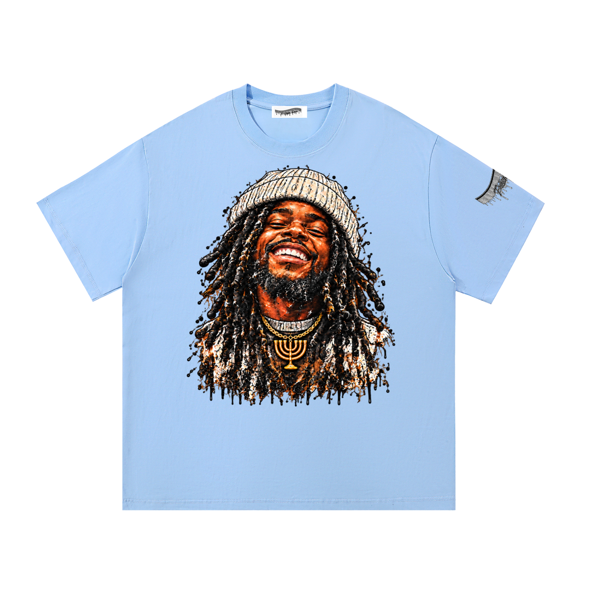 "Happy Is He" Essential Cotton T-Shirt
