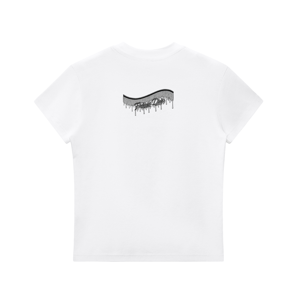 "Women's Walk With TMH" Essential Bodycon Crewneck T-Shirt