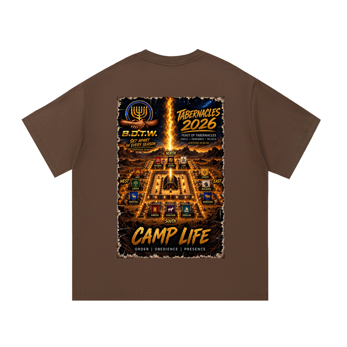 "BDTW Tabernacles" Essential Cotton T-Shirt