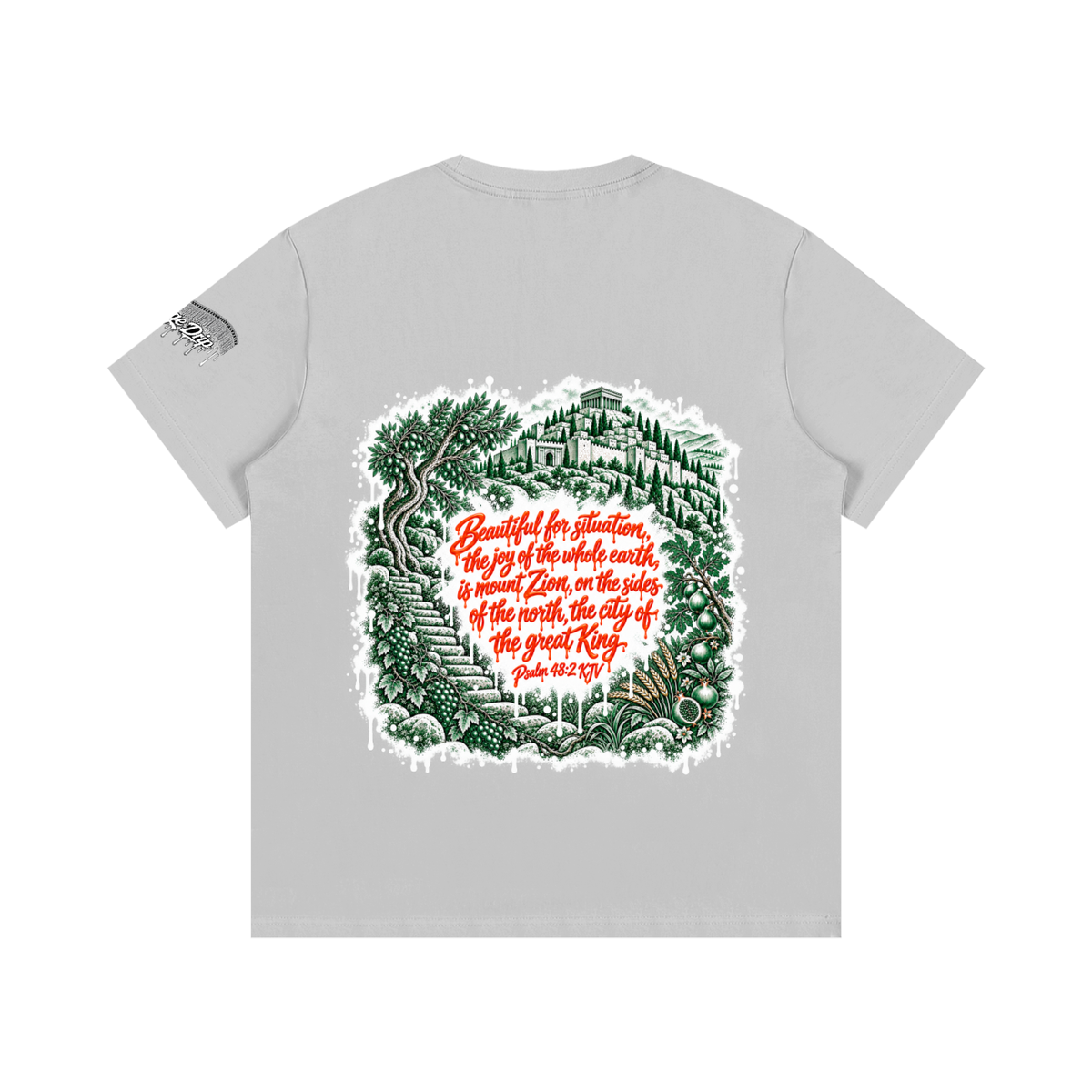 "The City of the Great King” Essential Cotton T-Shirt