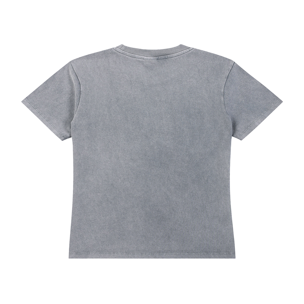 "Ahchyawath Walk With TMH" Vintage Wash Drop Shoulder T-shirt