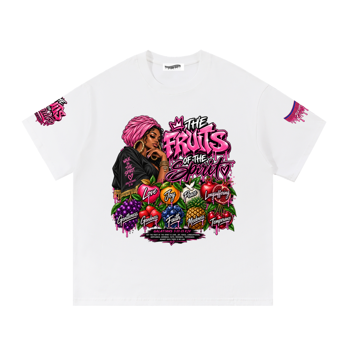 "Fruits of the Spirit" Essential Cotton T-Shirt
