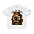 "White Lion of Judah" Heavyweight Earth Tone T-Shirt