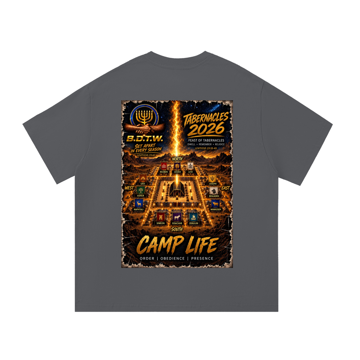 "BDTW Tabernacles" Essential Cotton T-Shirt