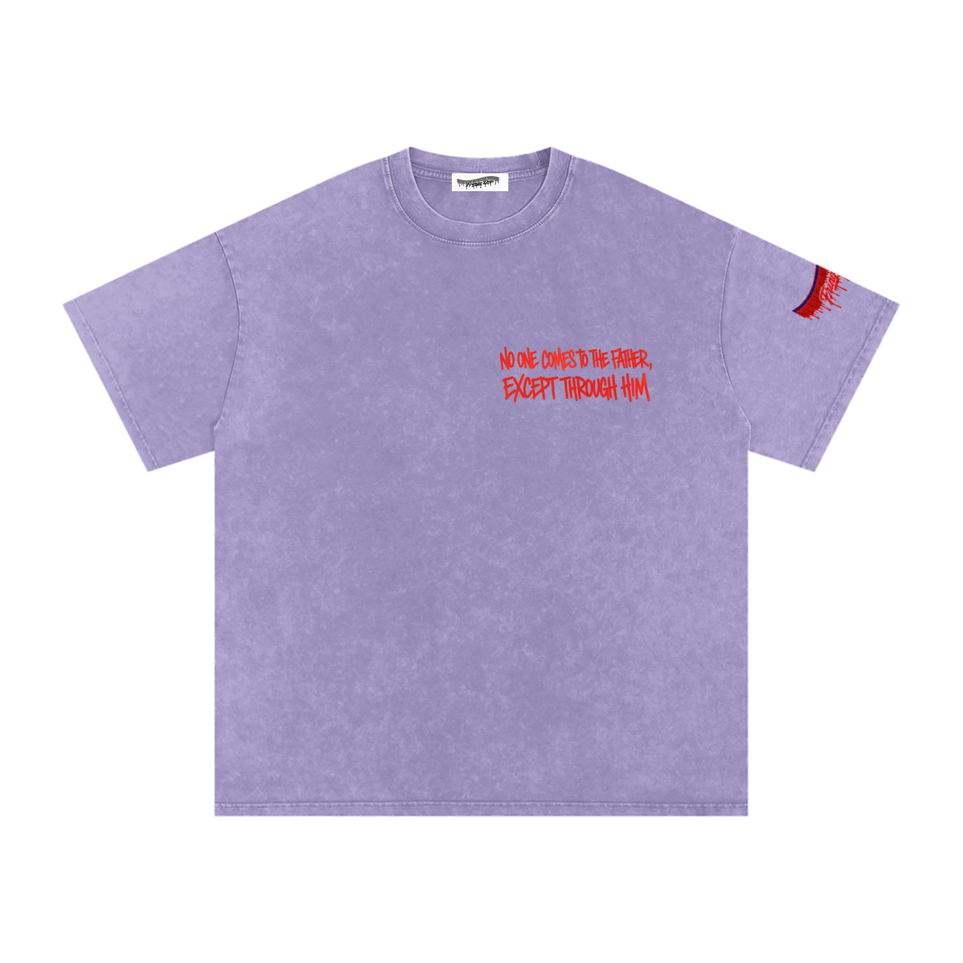 "The Way Tee" Snow Washed Oversized Cotton T-Shirt