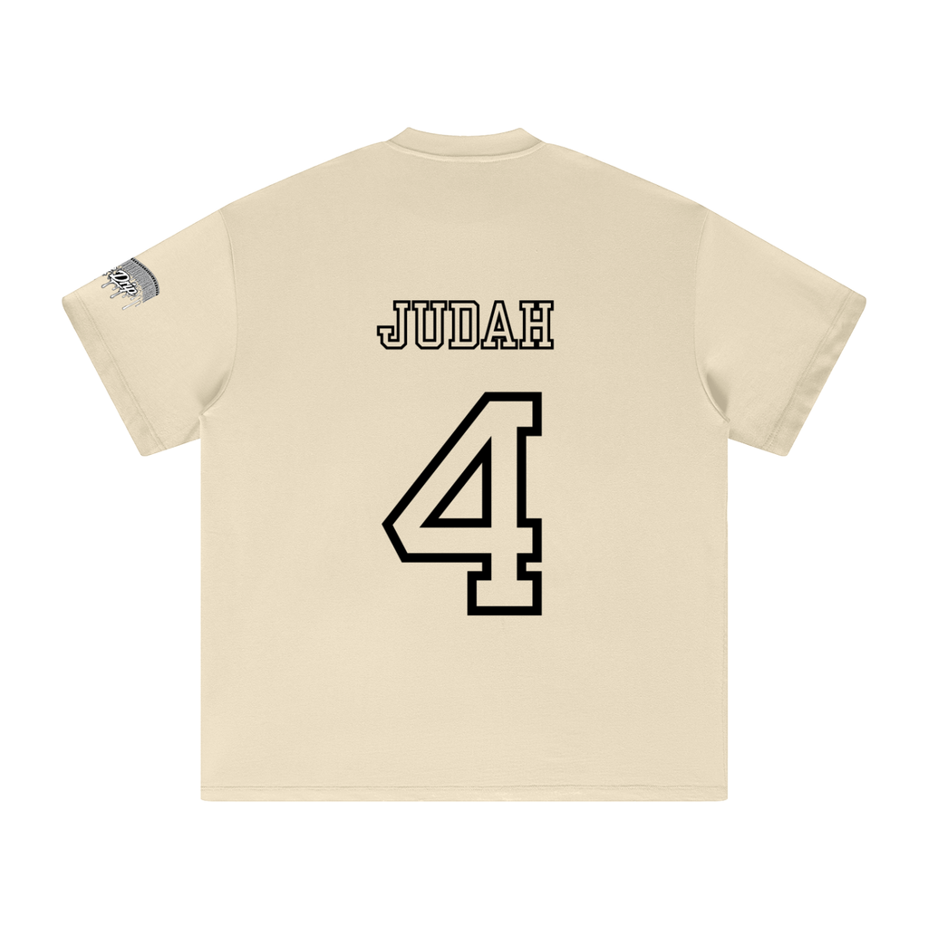 "White Lion of Judah" Heavyweight Earth Tone T-Shirt