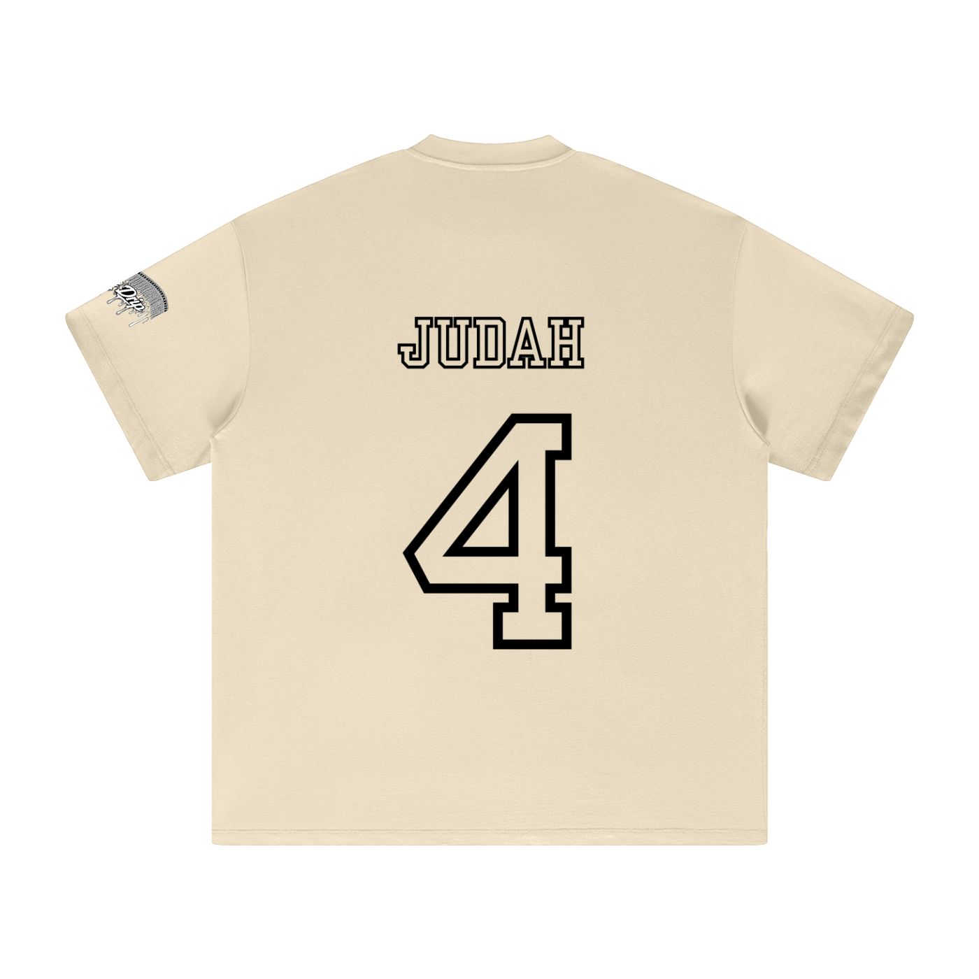 "White Lion of Judah" Heavyweight Earth Tone T-Shirt