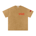 "The Way Tee" Snow Washed Oversized Cotton T-Shirt