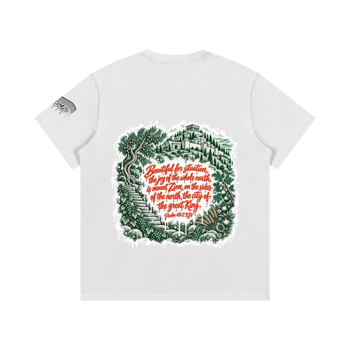 "The City of the Great King” Essential Cotton T-Shirt