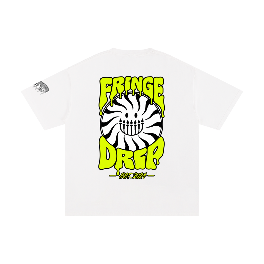 "Wavy Drip Tee" Unisex Pure Cotton T-Shirt