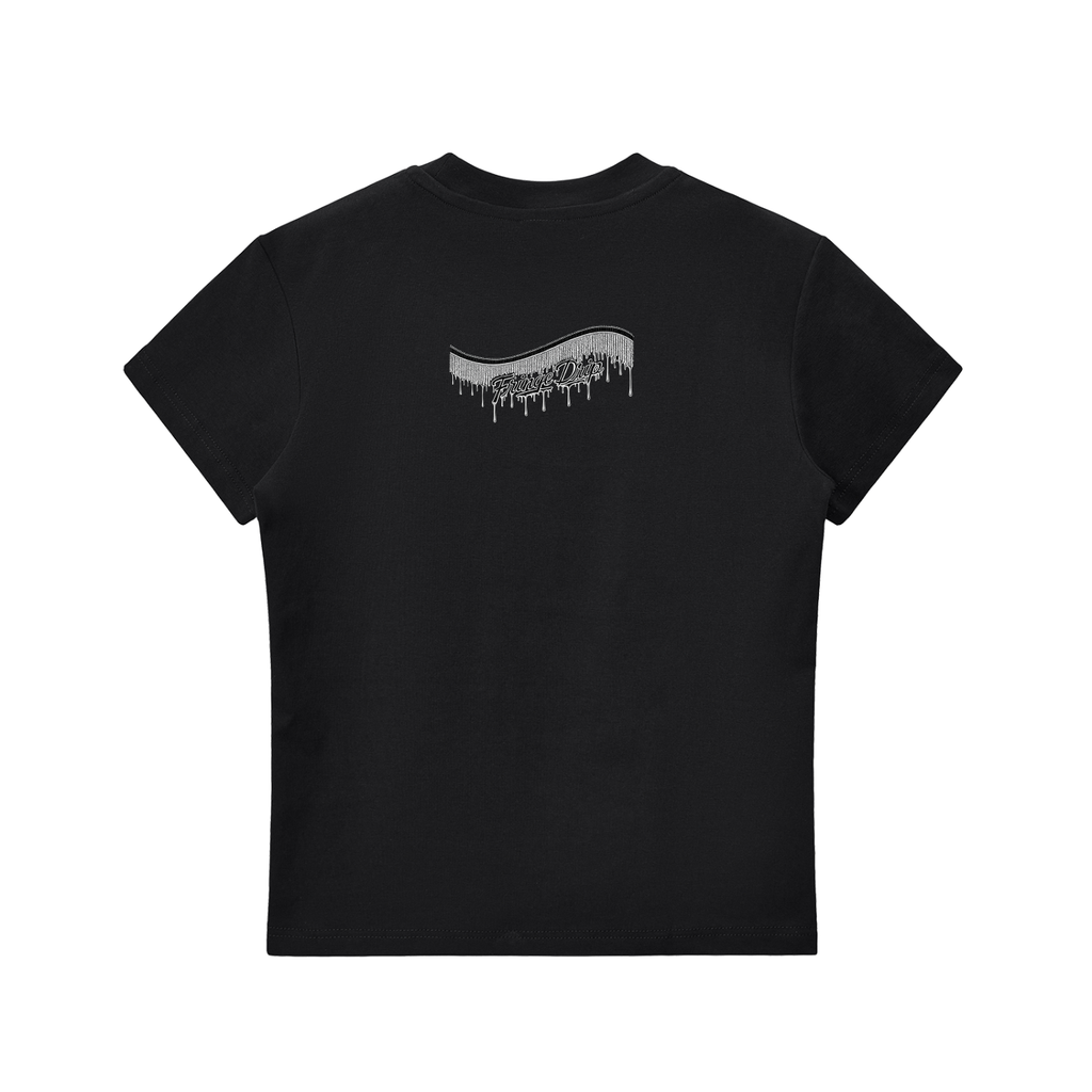 "Women's Walk With TMH" Essential Bodycon Crewneck T-Shirt