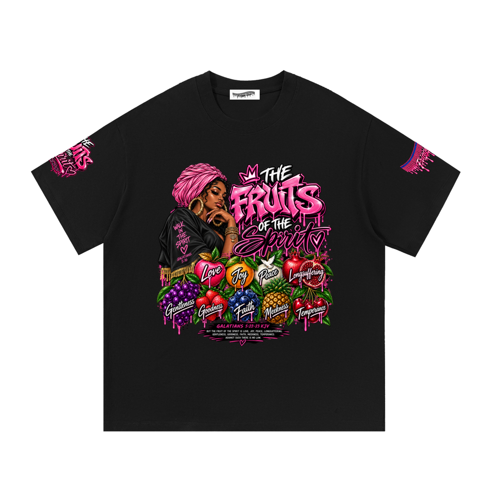 "Ahchyawath Fruits of the Spirit" Essential Cotton T-Shirt