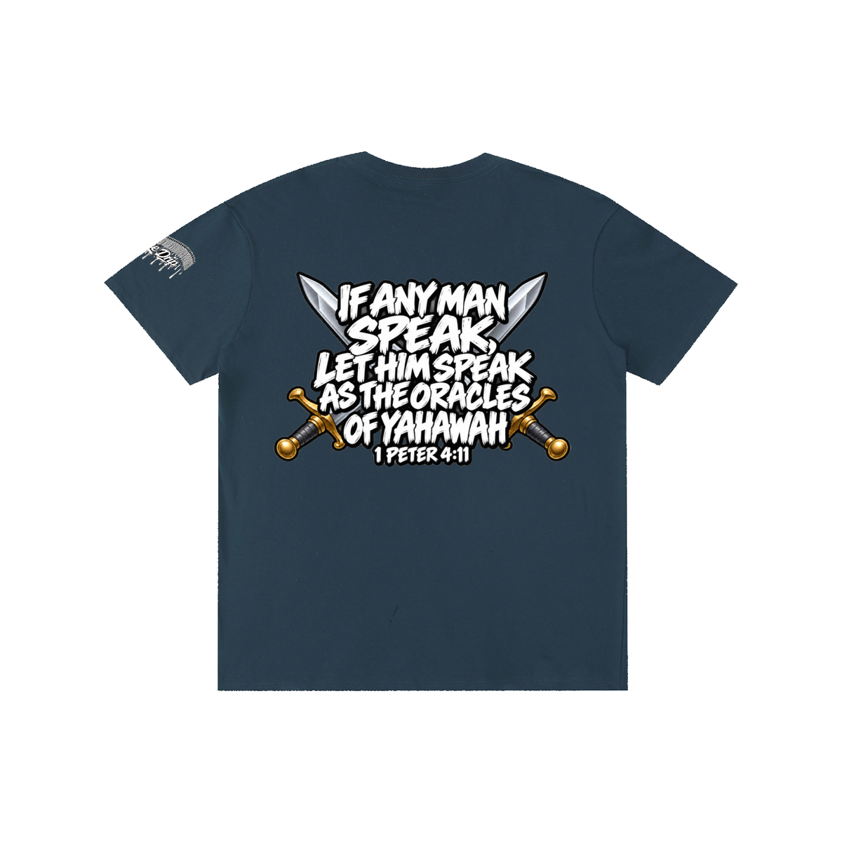"1 Peter 4:11" Pure Cotton Unisex T-Shirt