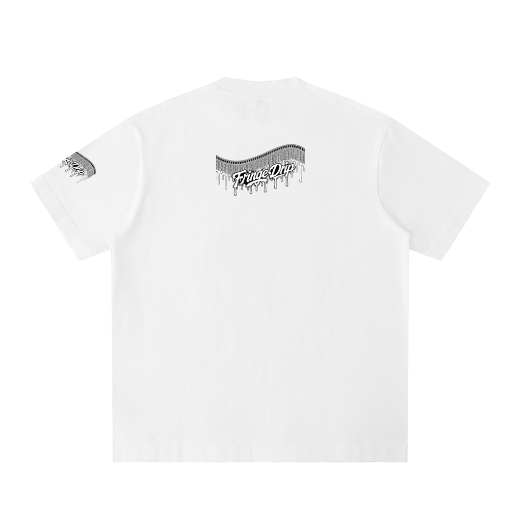 "Psalms 149" Heavyweight Vintage Washed Frayed T-Shirt