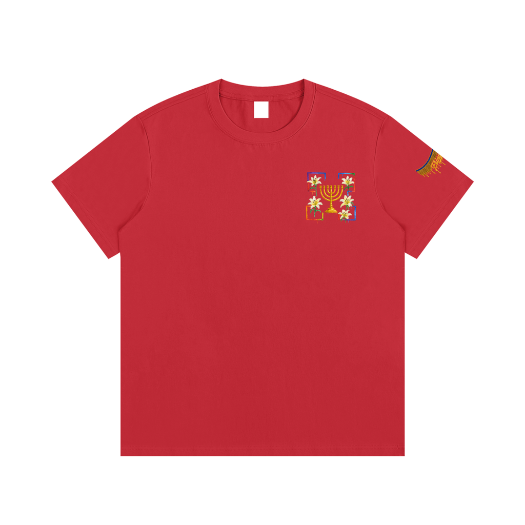 "Zechariah 4:2-3 Tee" Essential Cotton T-Shirt
