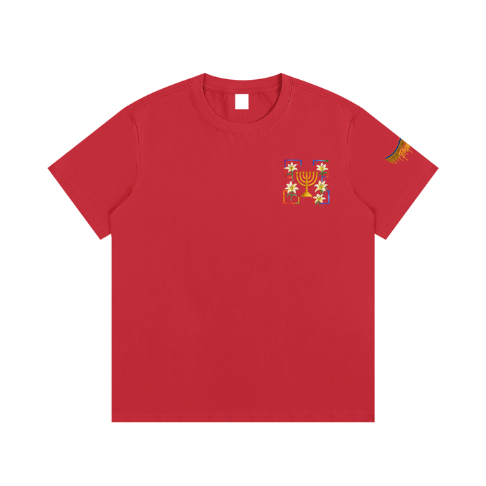 "Zechariah 4:2-3 Tee" Essential Cotton T-Shirt