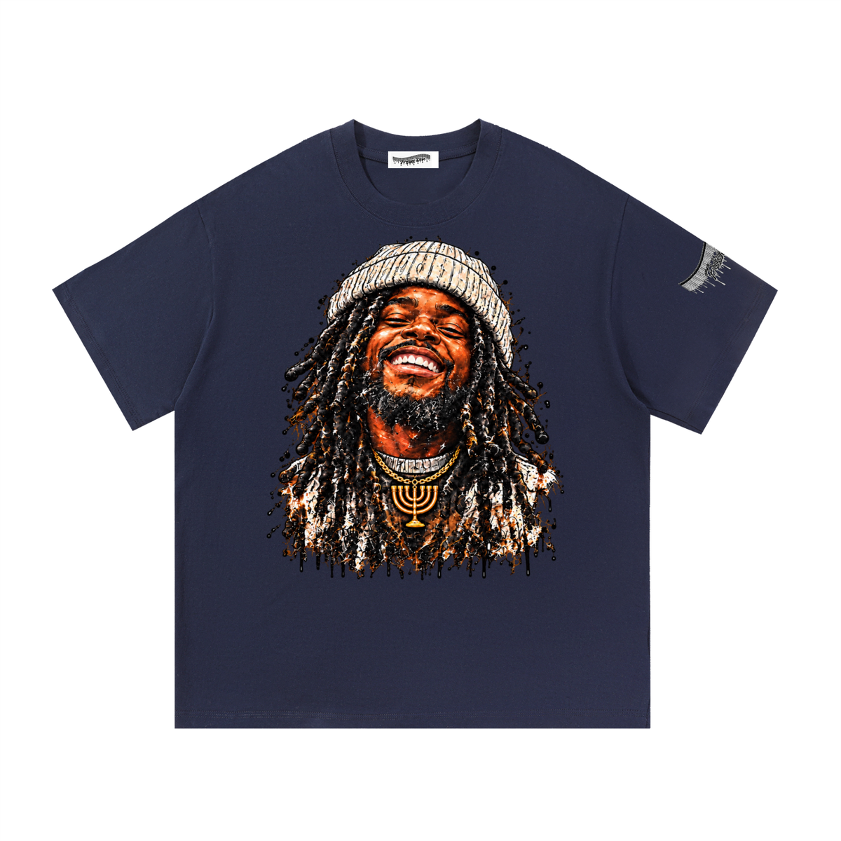 "Happy Is He" Essential Cotton T-Shirt