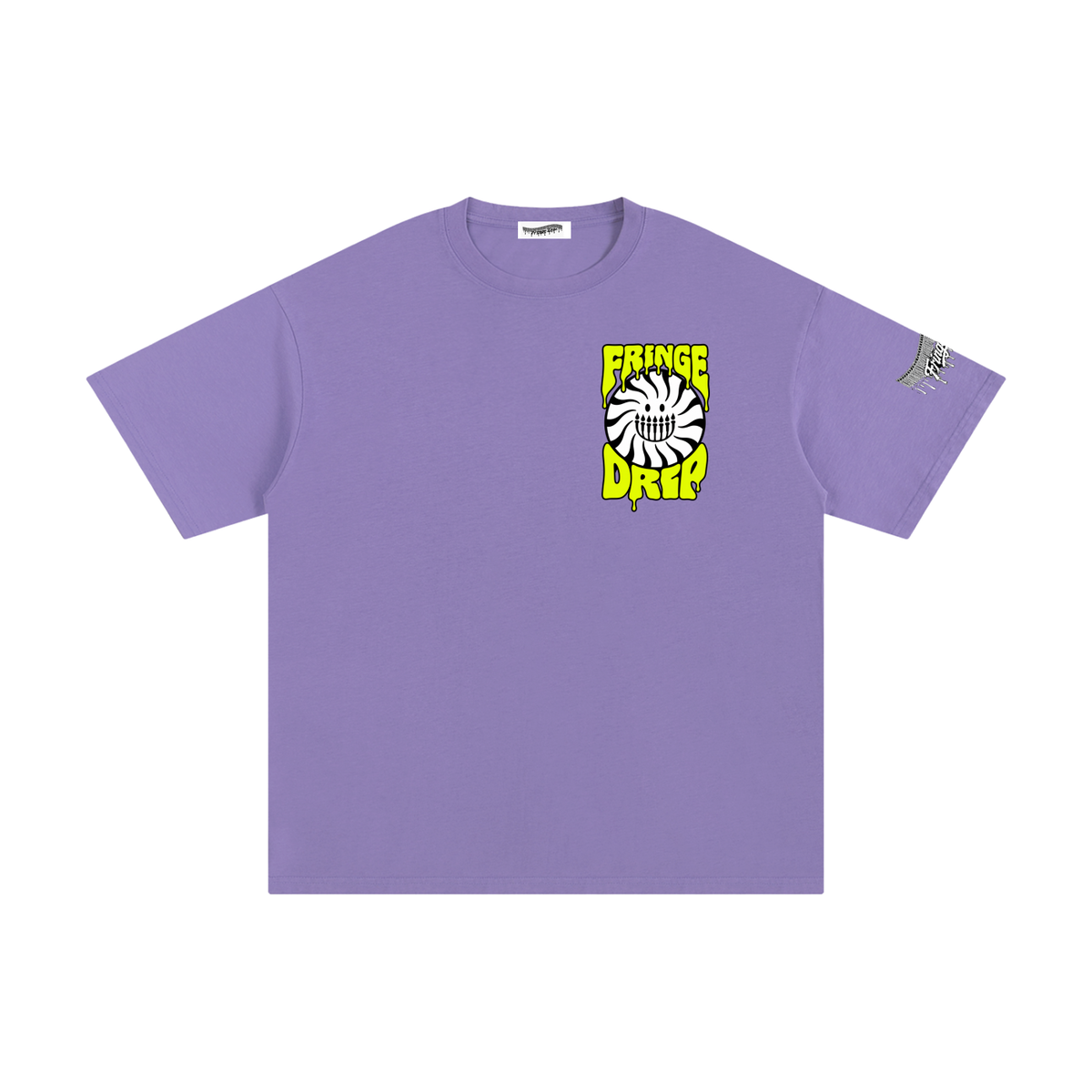 "Wavy Drip Tee" Unisex Pure Cotton T-Shirt