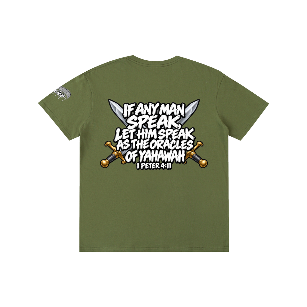 "1 Peter 4:11" Pure Cotton Unisex T-Shirt