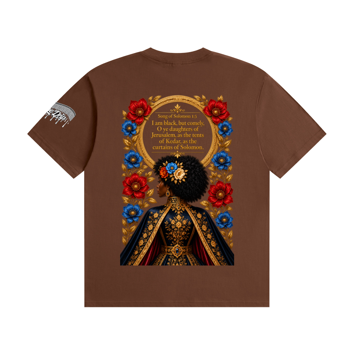 "Song of Solomon 1:5" Unisex Seamless Cotton T-Shirt