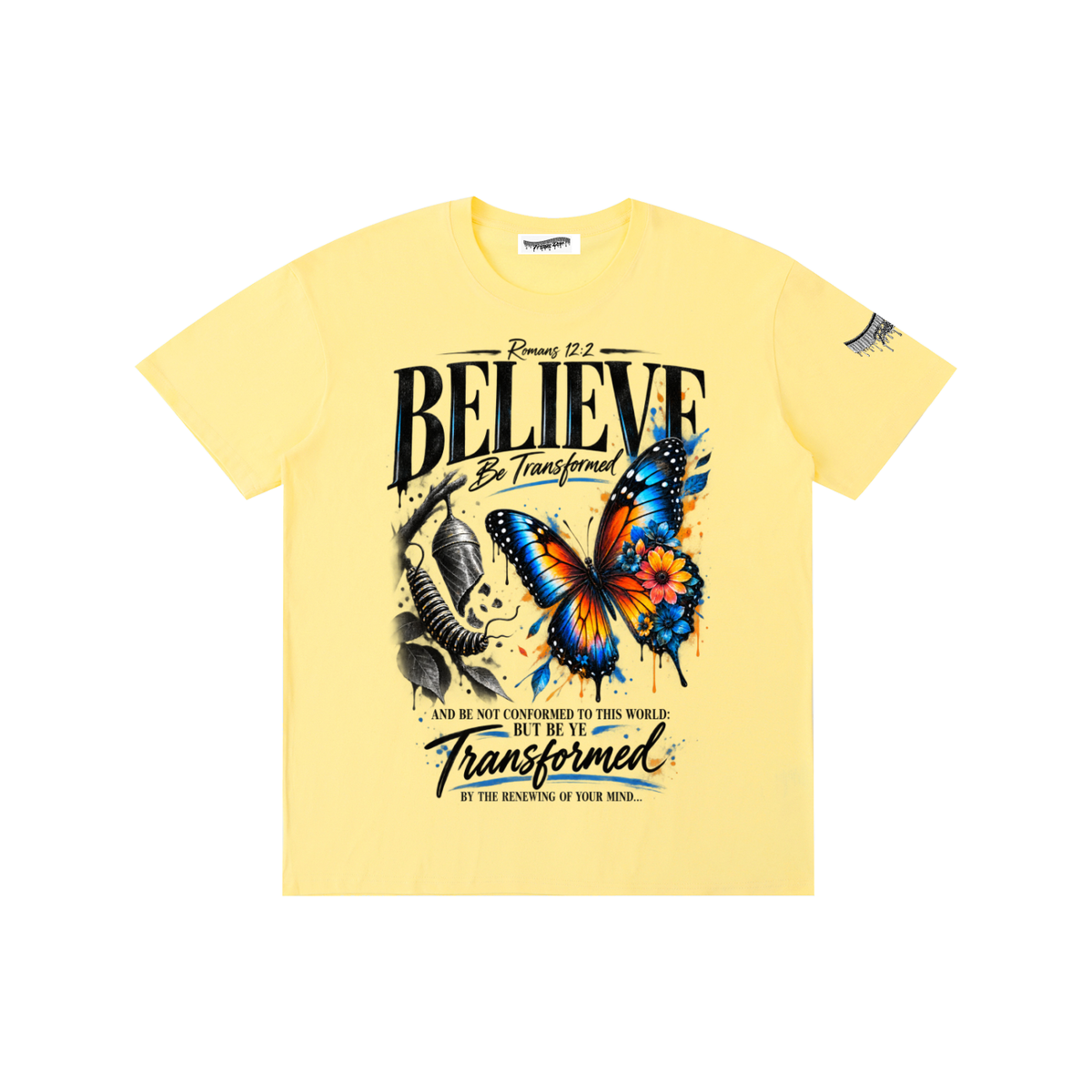 "Believe & Be Transformed" Pure Cotton Unisex T-Shirt