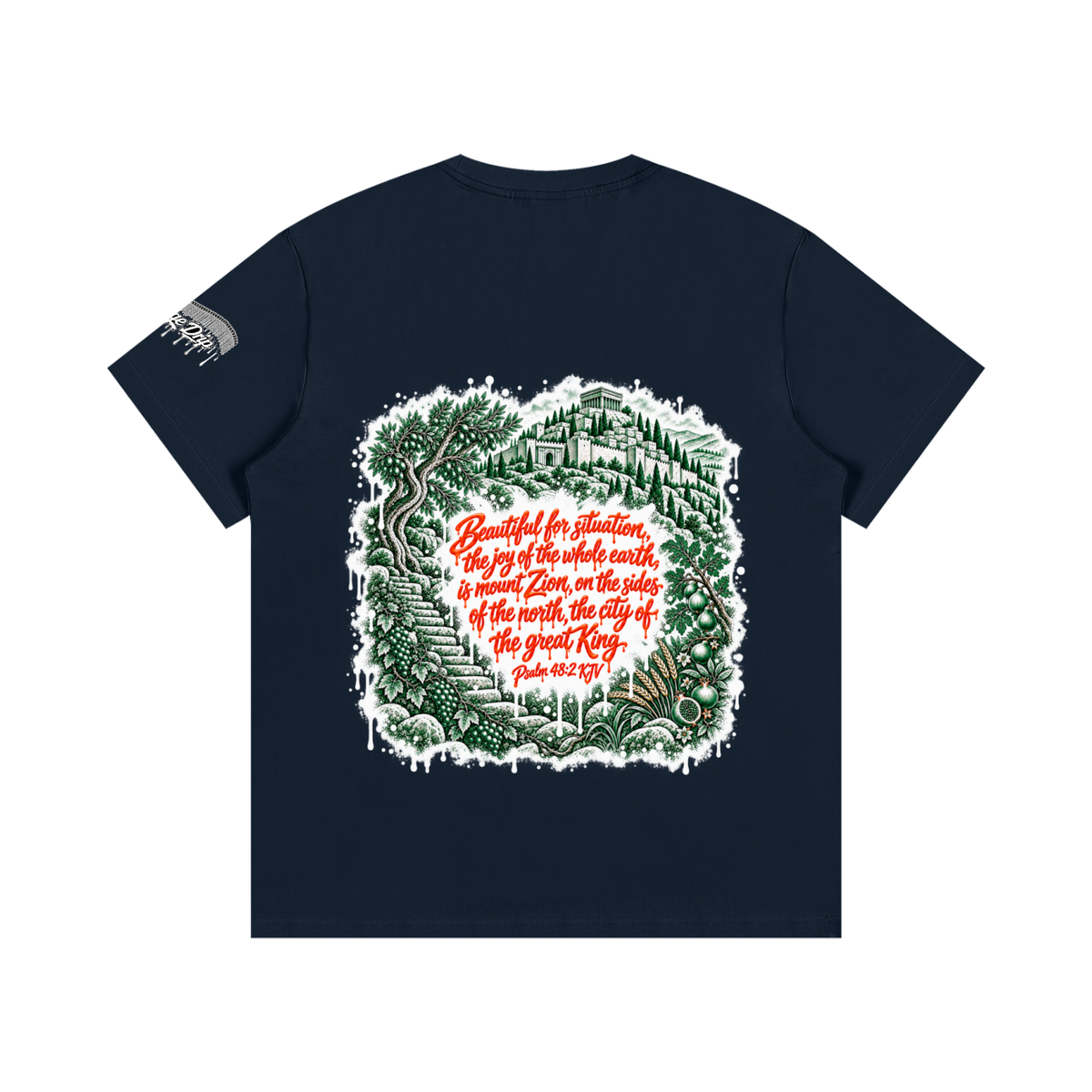 "The City of the Great King” Essential Cotton T-Shirt