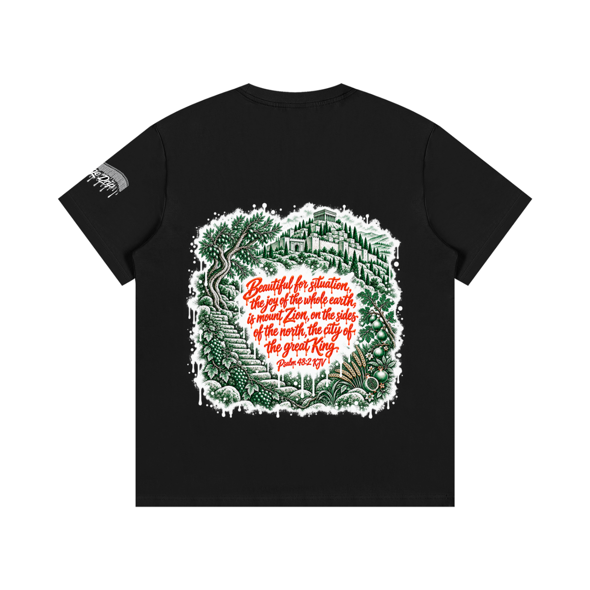 "The City of the Great King” Essential Cotton T-Shirt