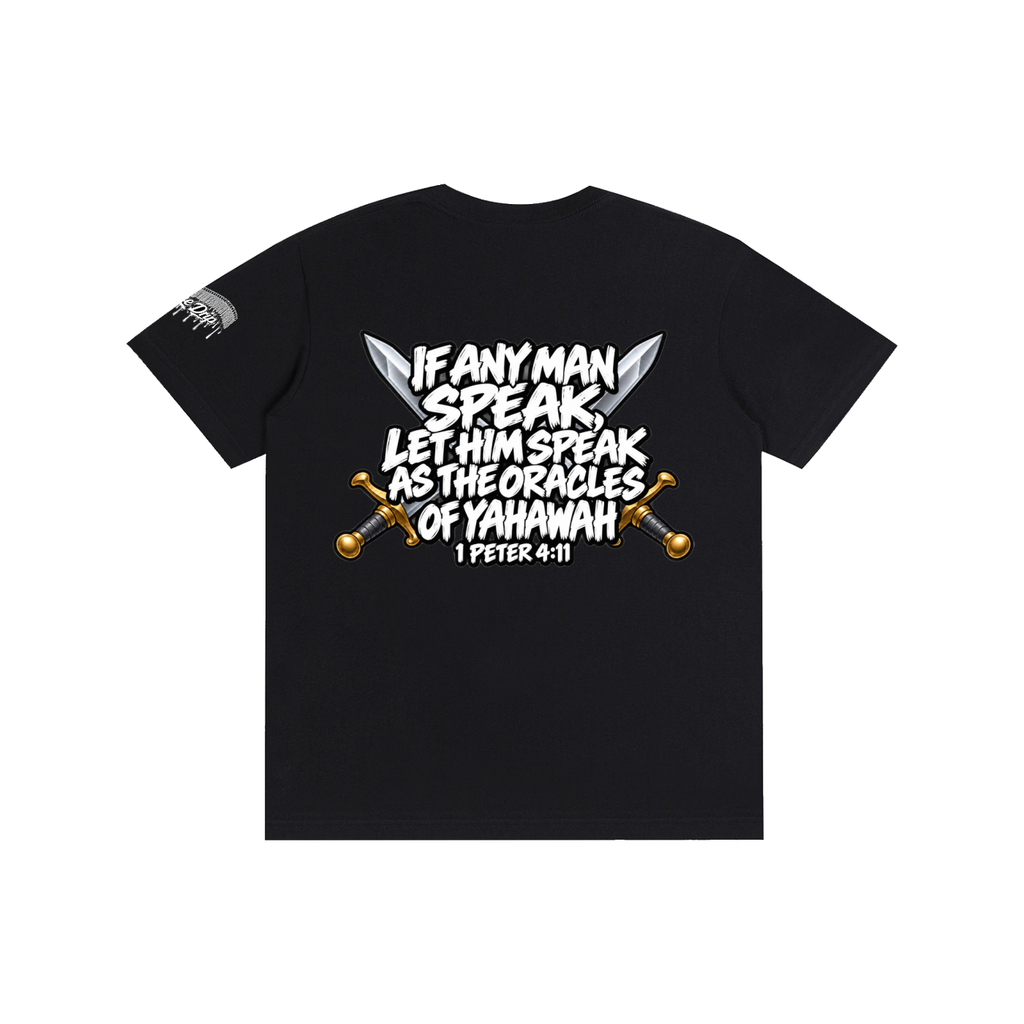 "1 Peter 4:11" Pure Cotton Unisex T-Shirt