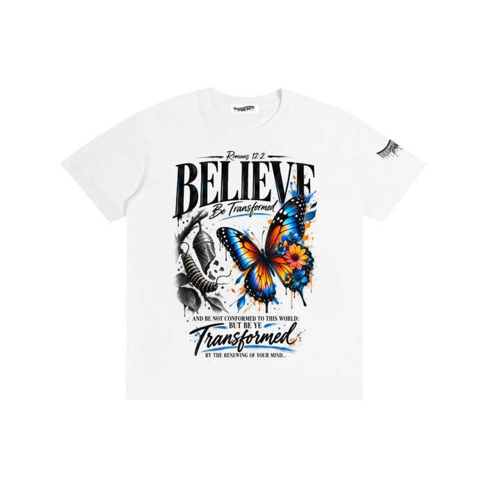 "Believe & Be Transformed" Pure Cotton Unisex T-Shirt