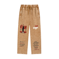 "Fear Yahawah Sweatpants" Snow Wash Heavyweight Sweatpants