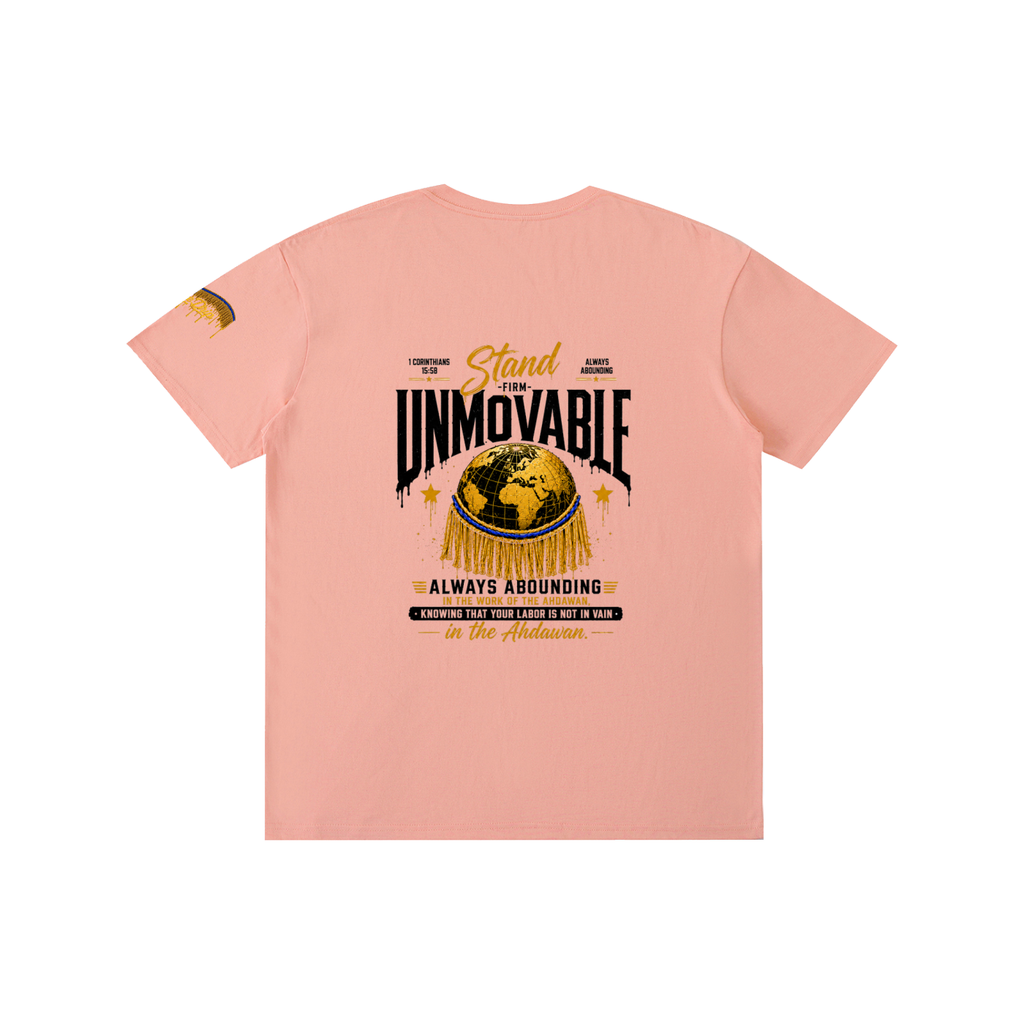 "Unmovable Tee" Pure Cotton Unisex T-Shirt