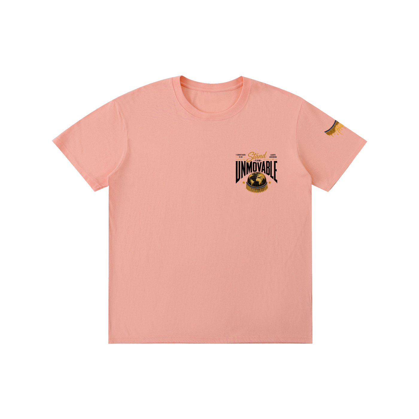 "Unmovable Tee" Pure Cotton Unisex T-Shirt