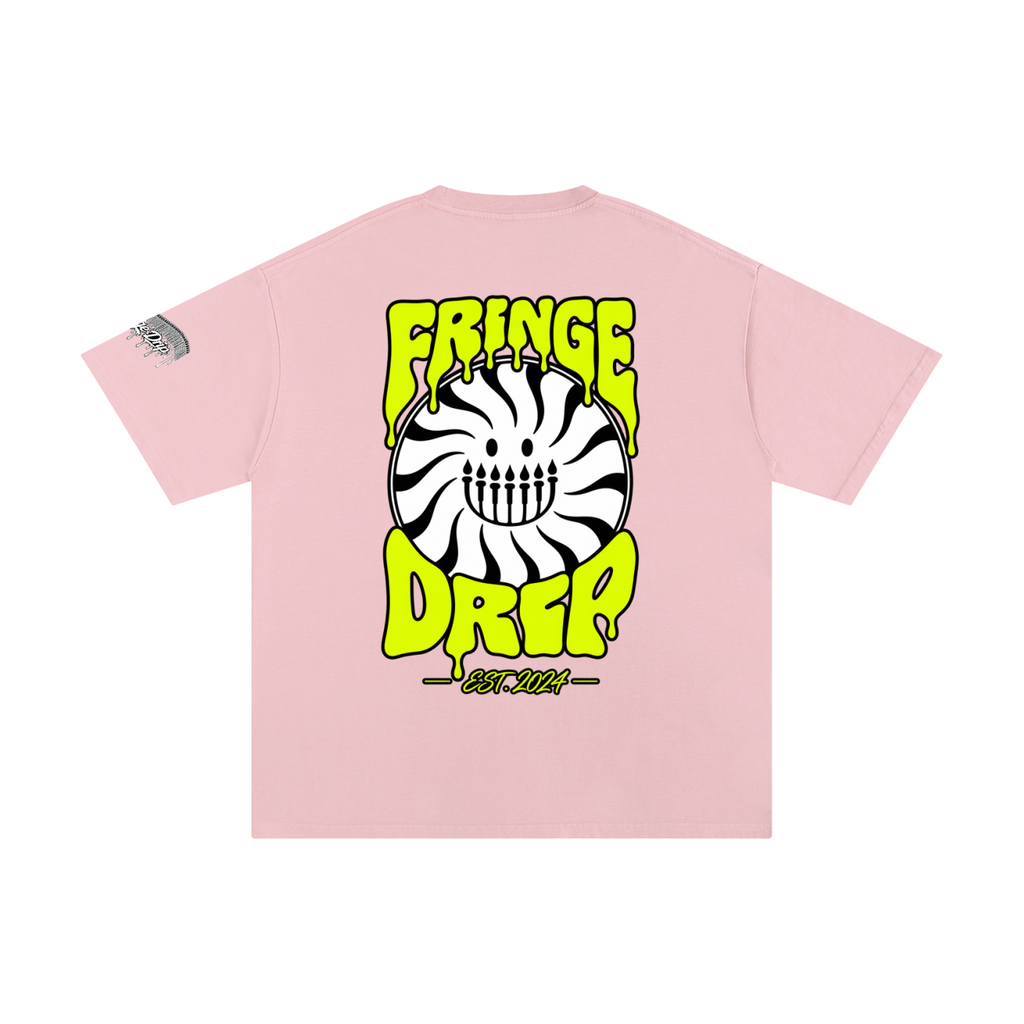 "Wavy Drip Tee" Unisex Pure Cotton T-Shirt