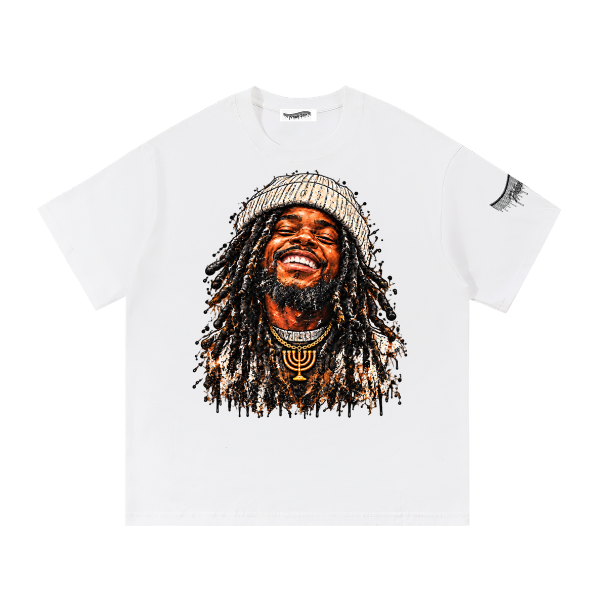 "Happy Is He" Essential Cotton T-Shirt