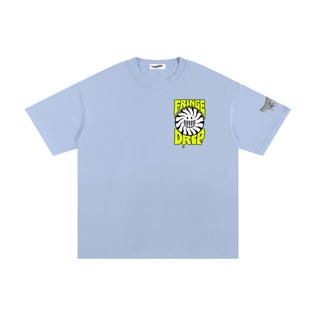 "Wavy Drip Tee" Unisex Pure Cotton T-Shirt