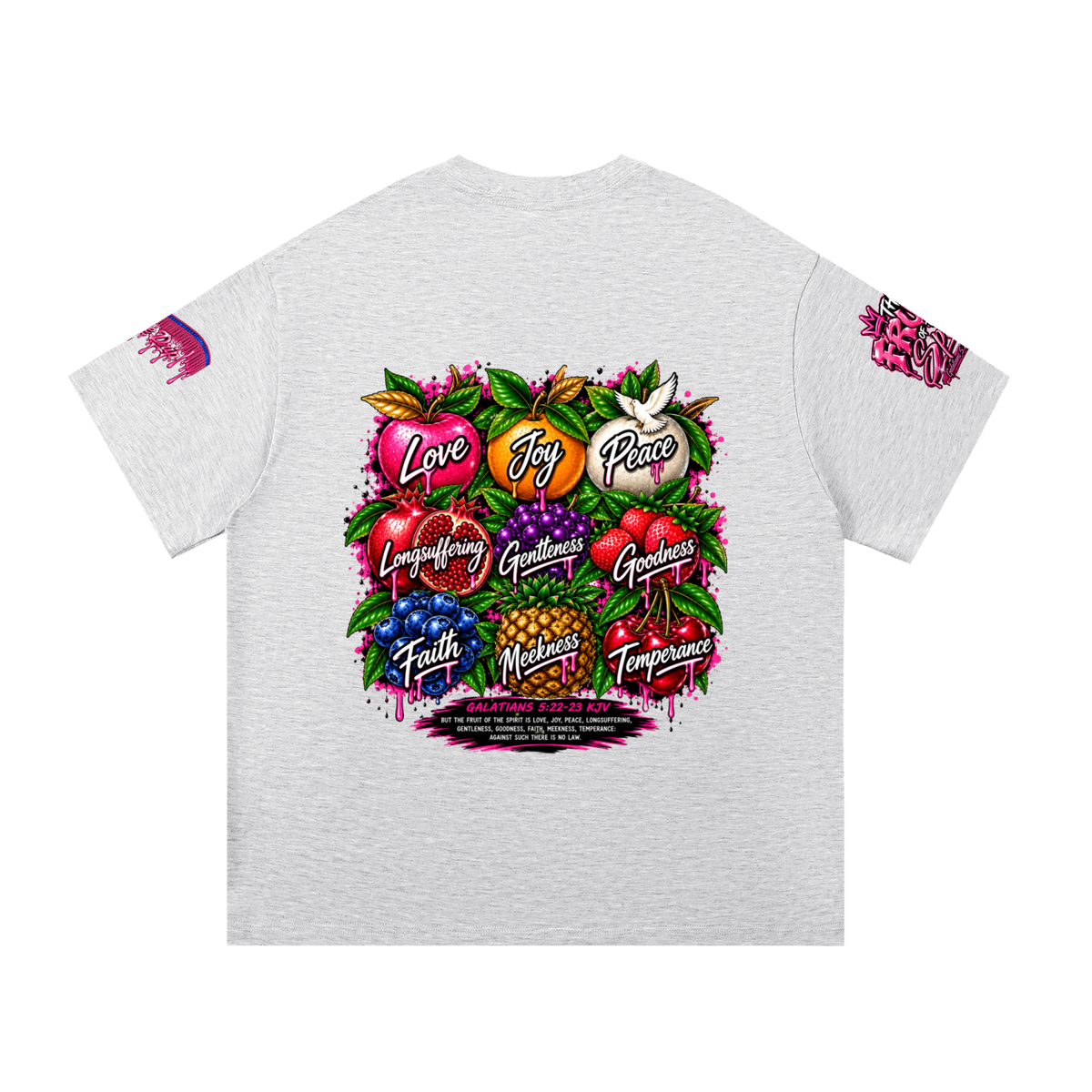 "Fruits of the Spirit" Essential Cotton T-Shirt