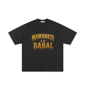 "Mawawath La Babal Tee" Heavyweight Hand-frayed T-Shirt
