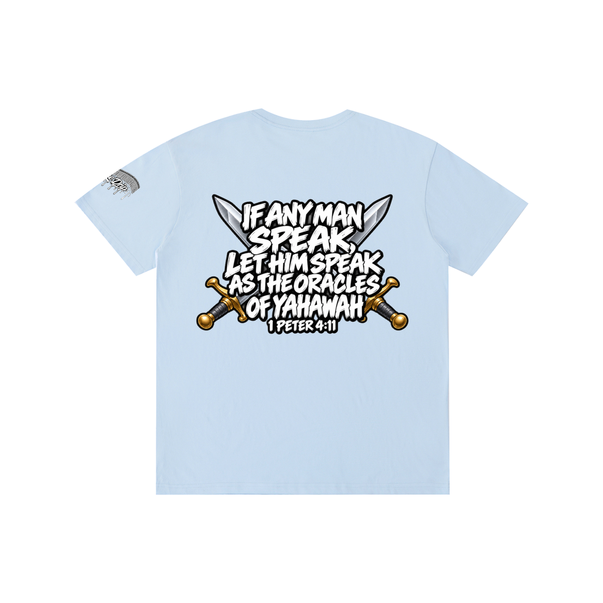 "1 Peter 4:11" Pure Cotton Unisex T-Shirt