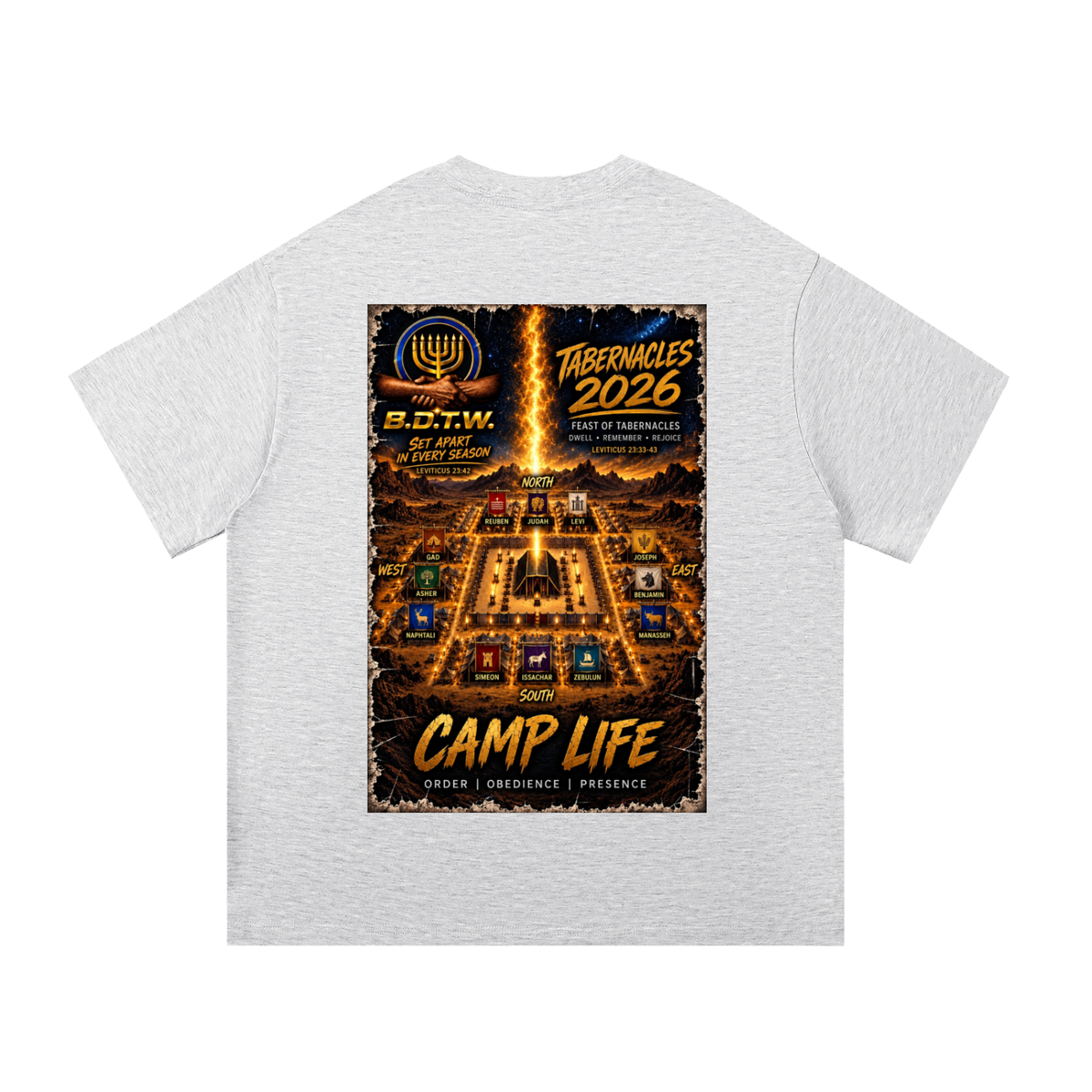 "BDTW Tabernacles" Essential Cotton T-Shirt